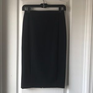 Never worn, Black pencil skirt, size 0
